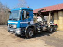 Mercedes-Benz Arocs 2643 6x4 teleskotp konte